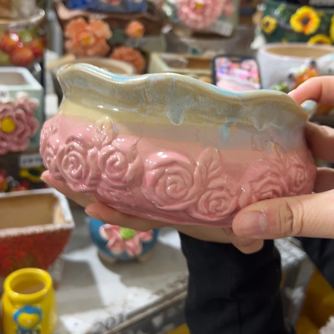 满20米秒退拉黑花盆