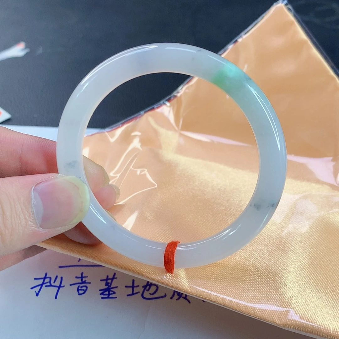 翡翠手镯未镶嵌161缅甸天然翡翠A货