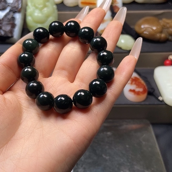 和田玉未镶嵌套链