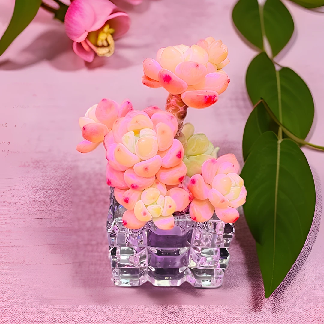 无土达芙妮（含水晶之恋花器）