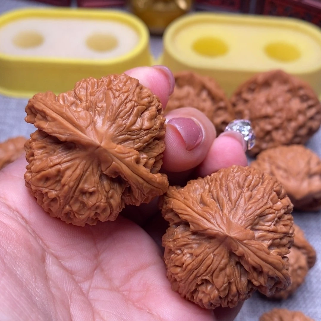 文玩核桃把件毕业天花板南疆石44尺全品