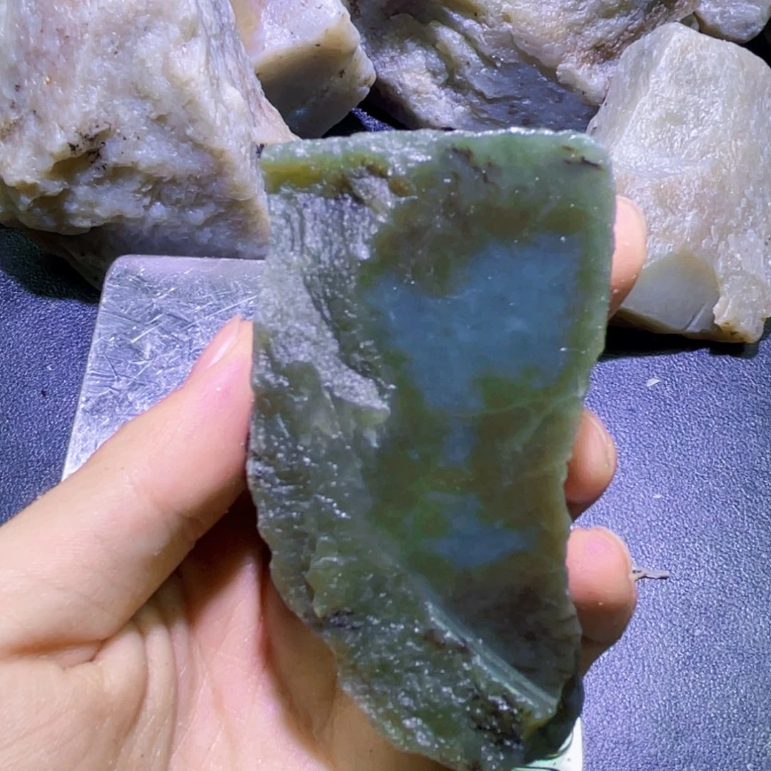未镶嵌和田玉珠宝半成品
