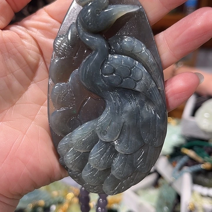 未镶嵌岫玉毛衣链