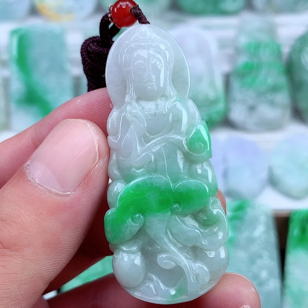 颈饰未镶嵌翡翠翡翠吊坠
