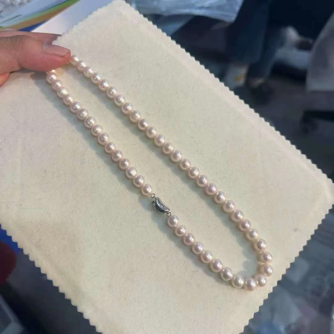 【婕妤孤品福利】限定S925银7-8mm淡水无核满串