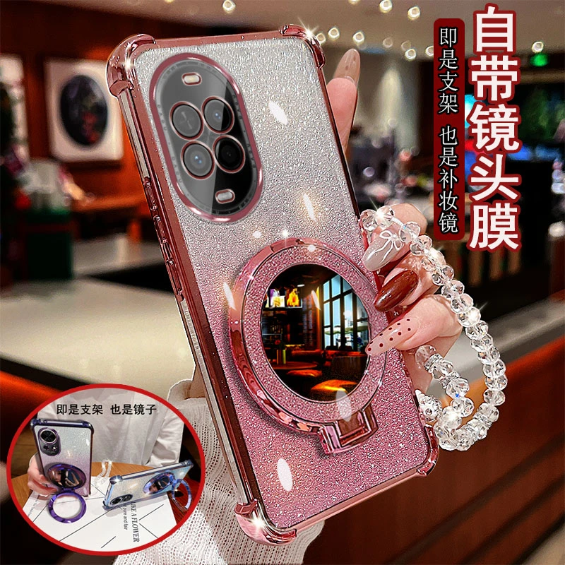 适用华为nova14活力版手机壳TYR-AL00气囊镜子支架防摔套镜头全包