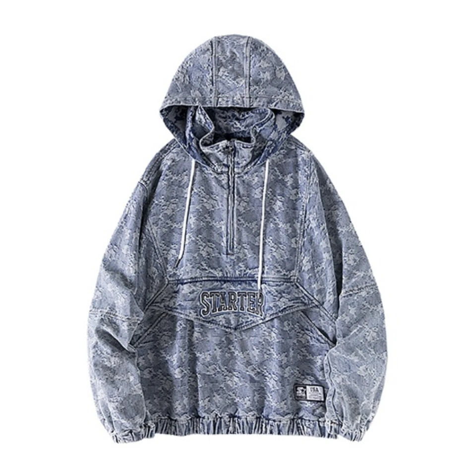 【特惠铺】Starter 牛仔蓝 外套 STG3C5903M