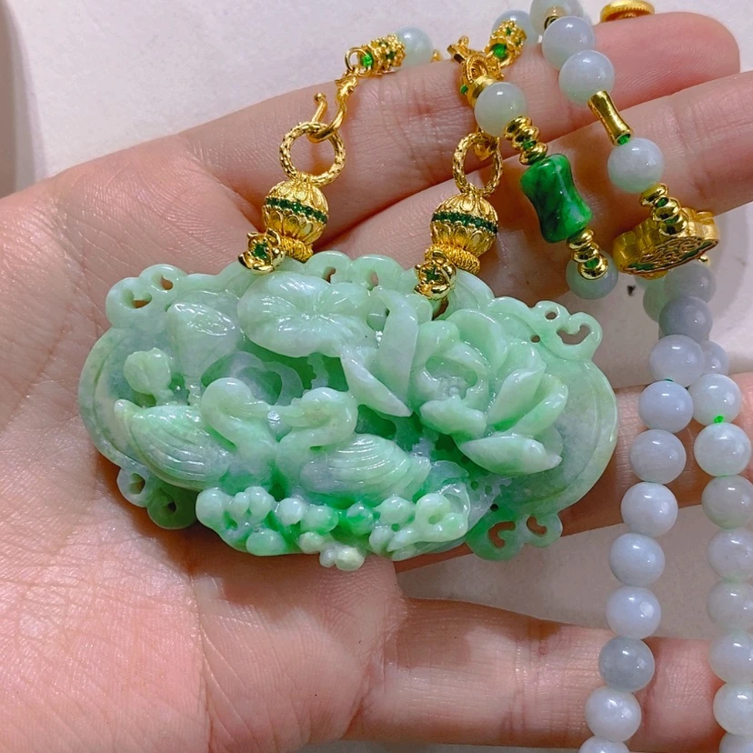 【闪购商品】翡翠未镶嵌颈饰吊坠