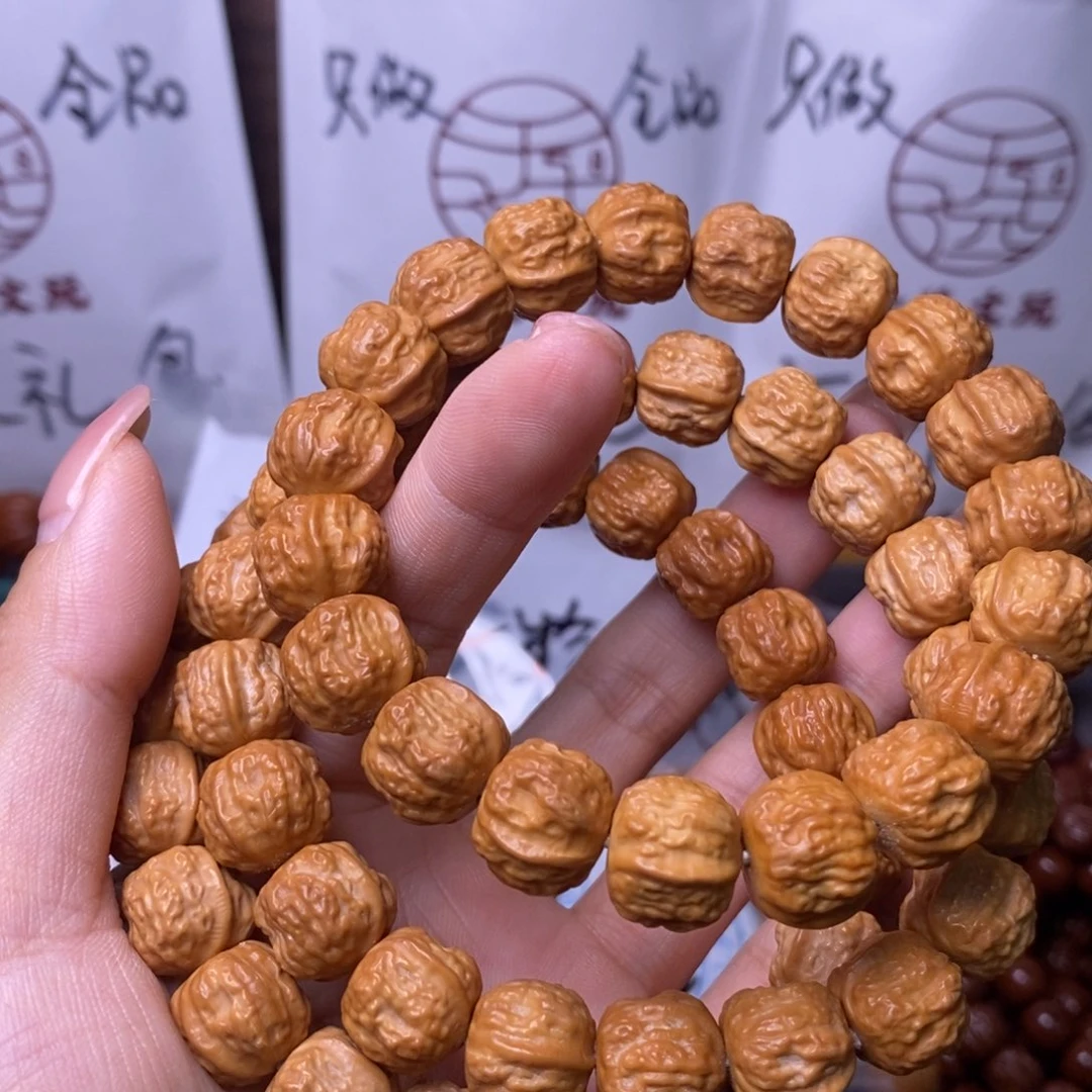 猴头核桃手串蛤蟆头