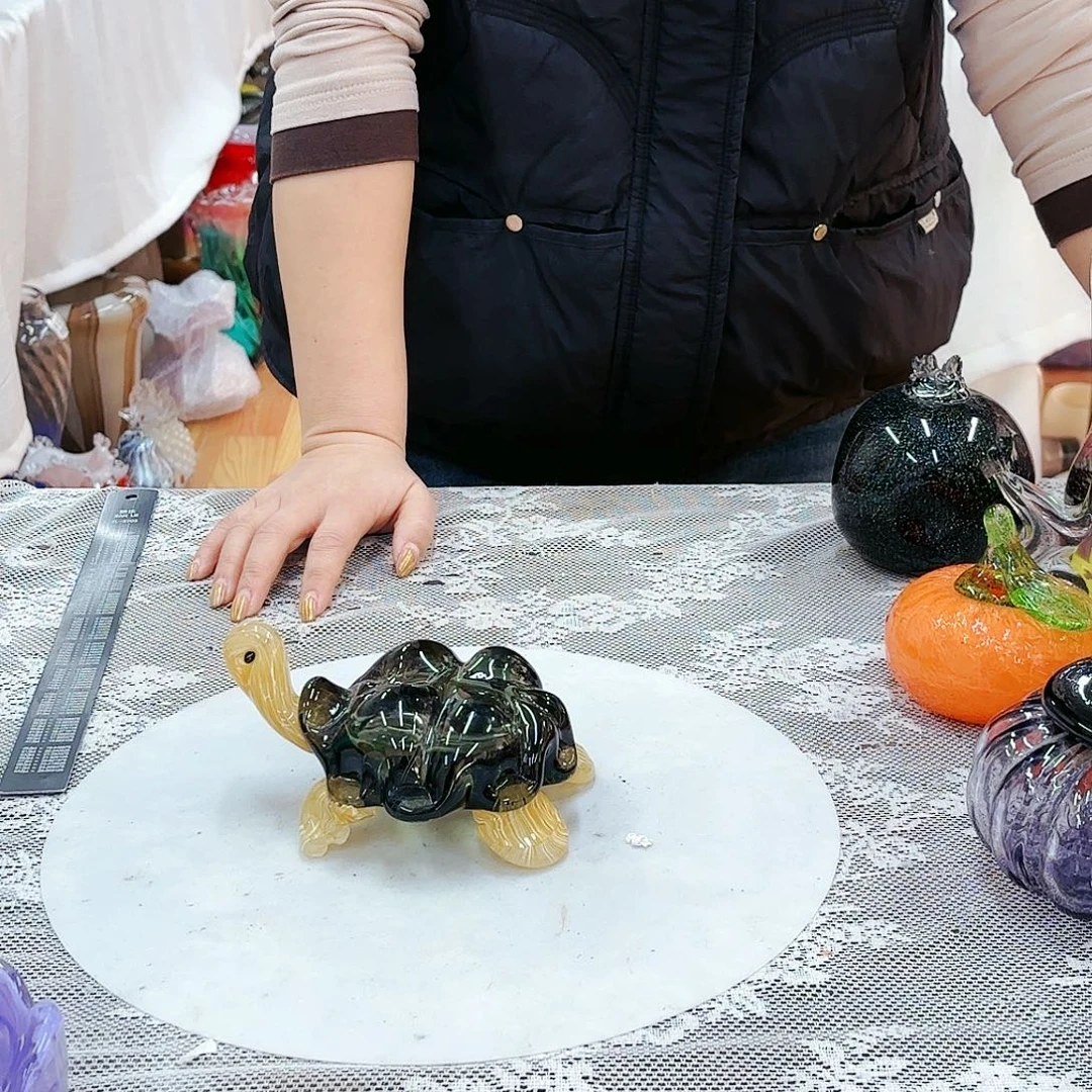 福利不退不换琉璃花瓶艺术品