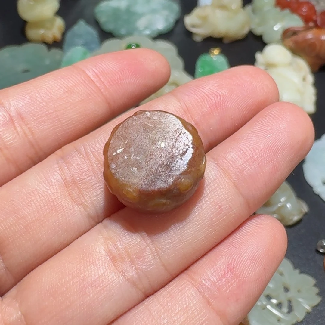 琴***扬翡翠未镶嵌颈饰111