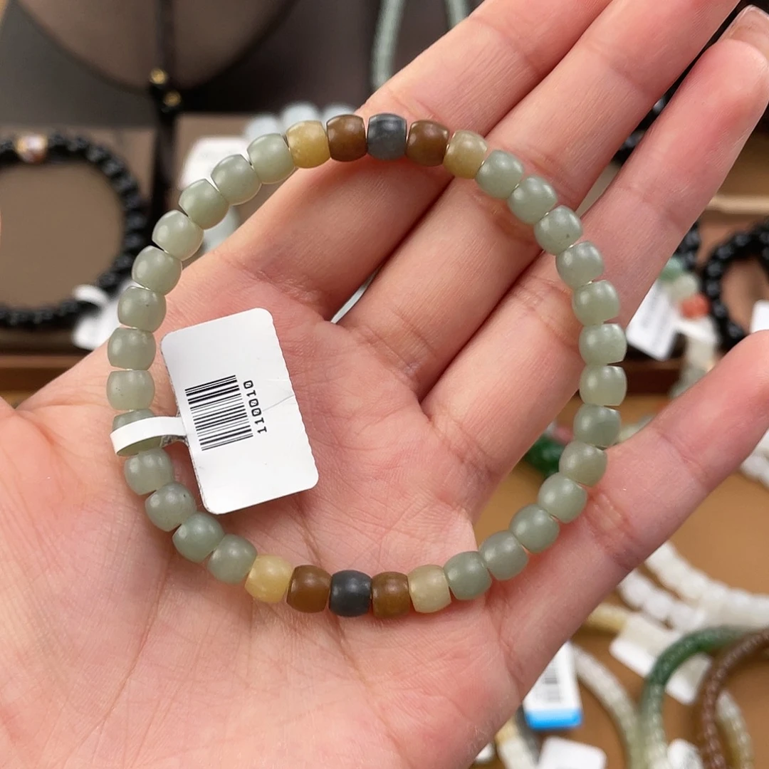 和田玉未镶嵌颈饰010