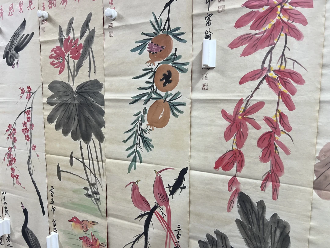 【梓丽】精品八条屏装饰画通用链接