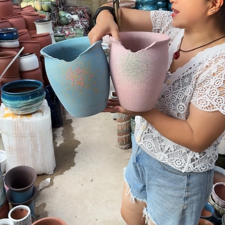 18口22高两个盆子。