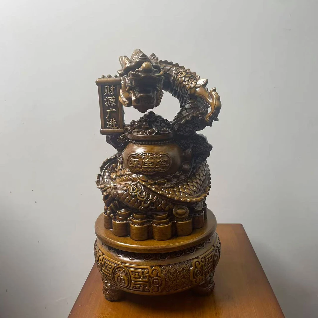家居/摆件 财源广进转龙工艺品吉祥摆件（长18宽18高30）