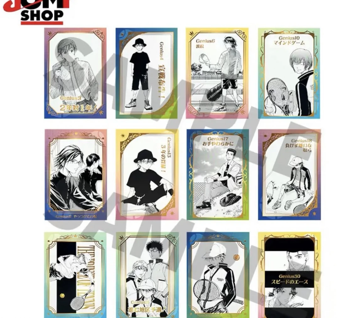 上海JS 新品 网球王子原画明信片 盲抽代拆
