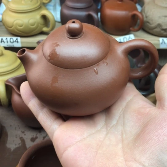 茶壶紫砂紫泥文但170豪升左右