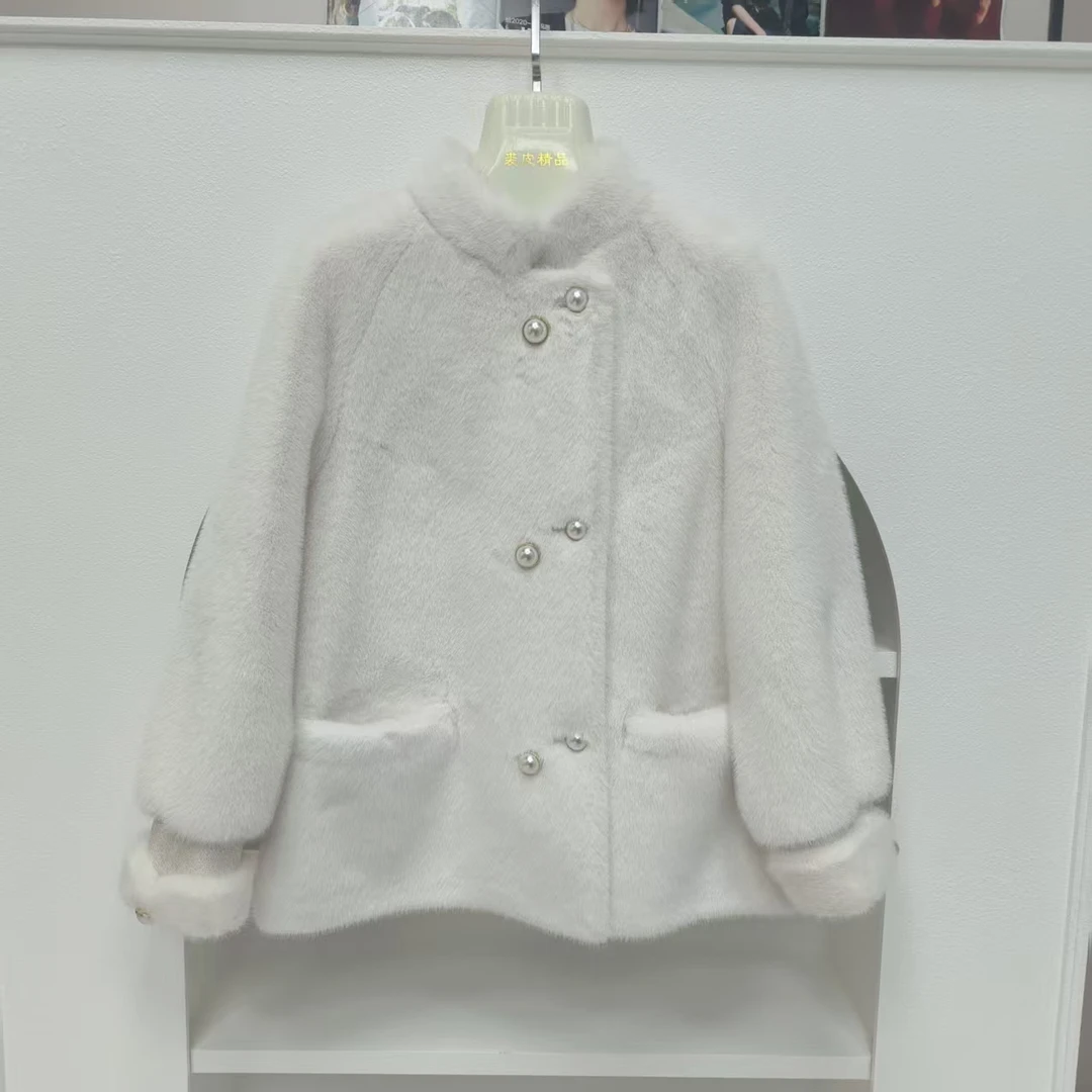 【买手店定制短款032】秋冬新款高端休闲韩式大衣女oversize款