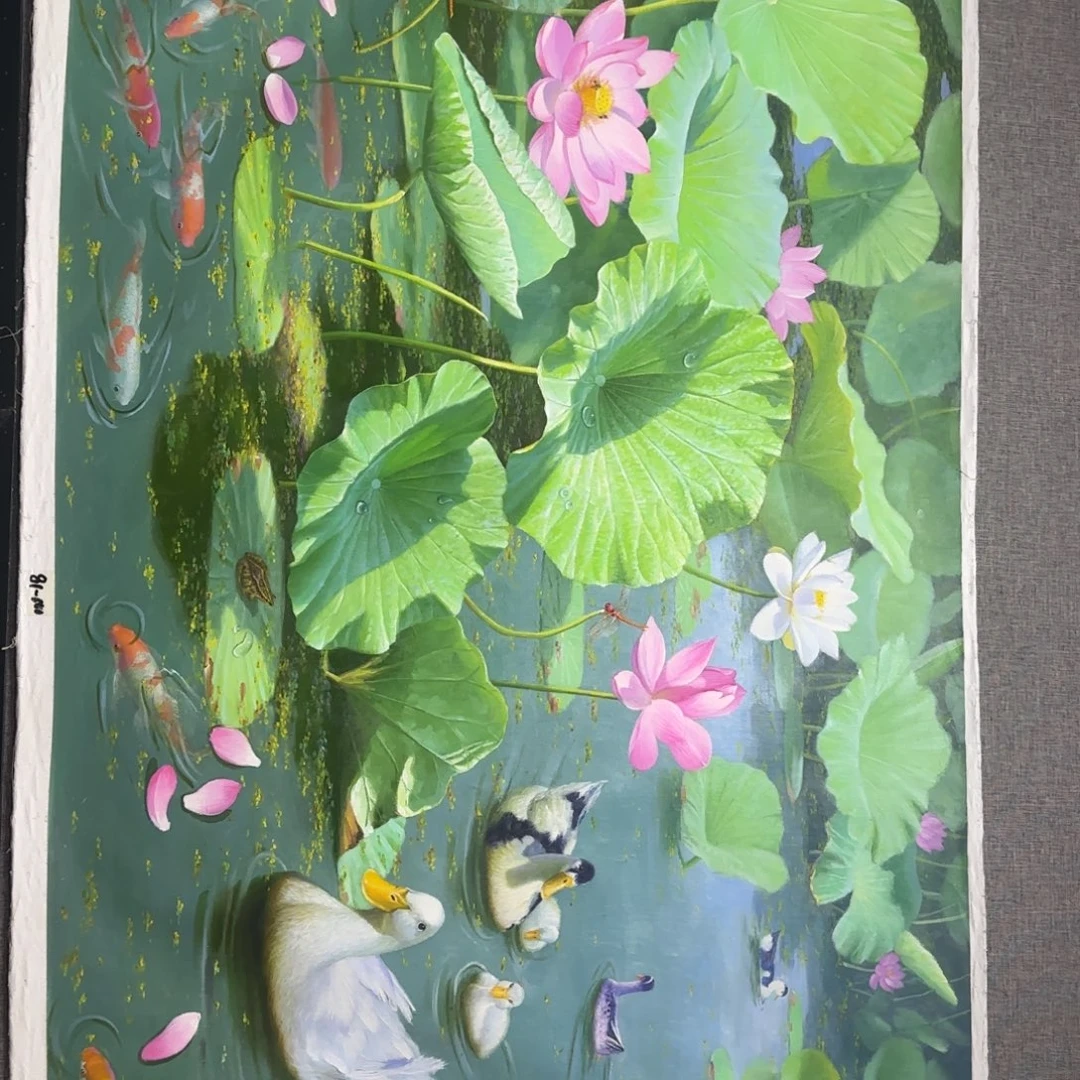 油画加油加油努力加油加油