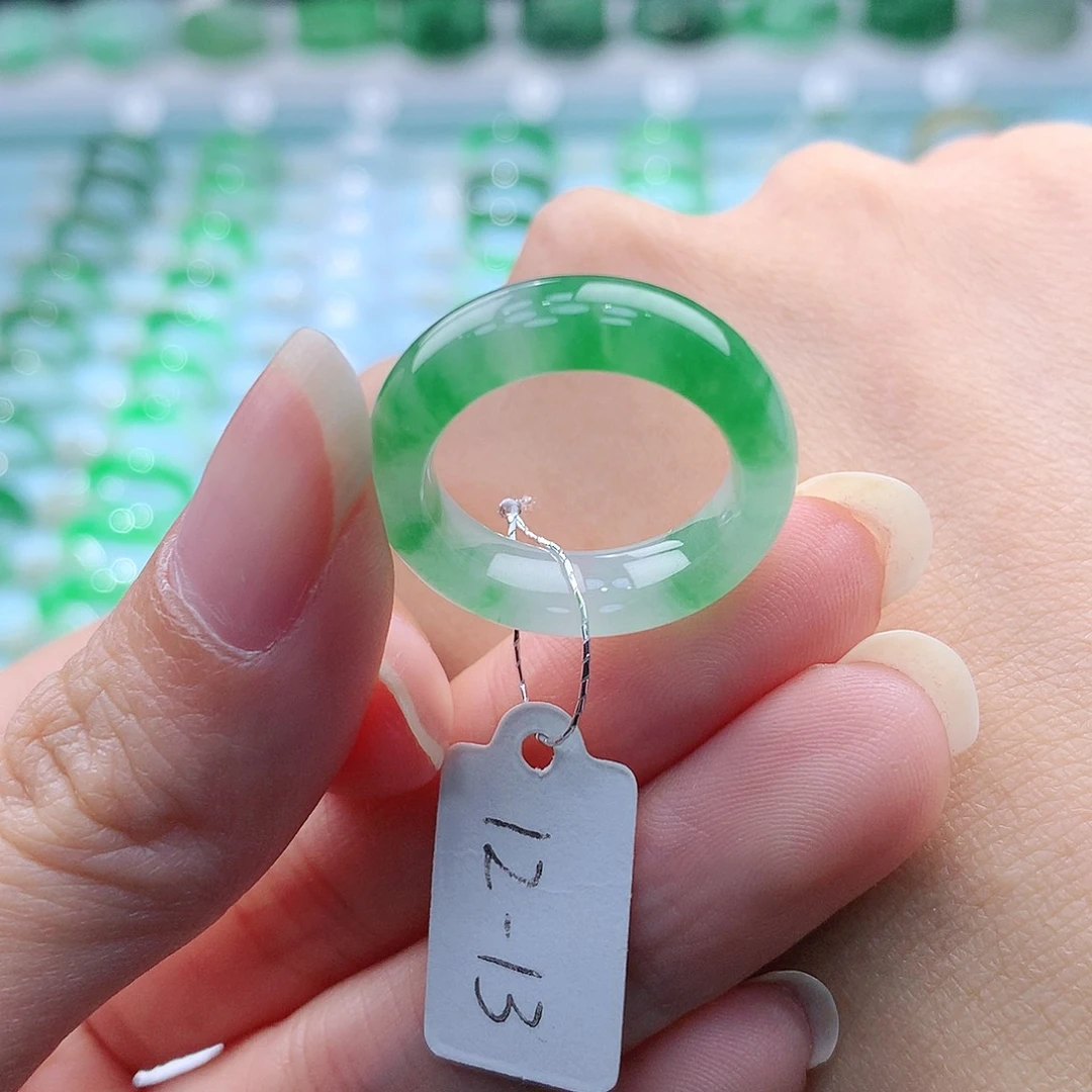 未镶嵌戒指翡翠A货缅甸翡翠