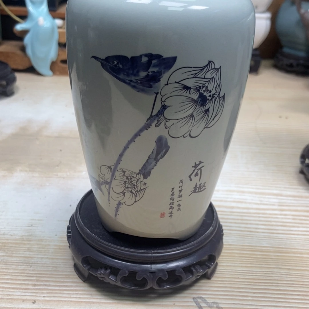 瓷片陶瓷花盆陶瓷艺术