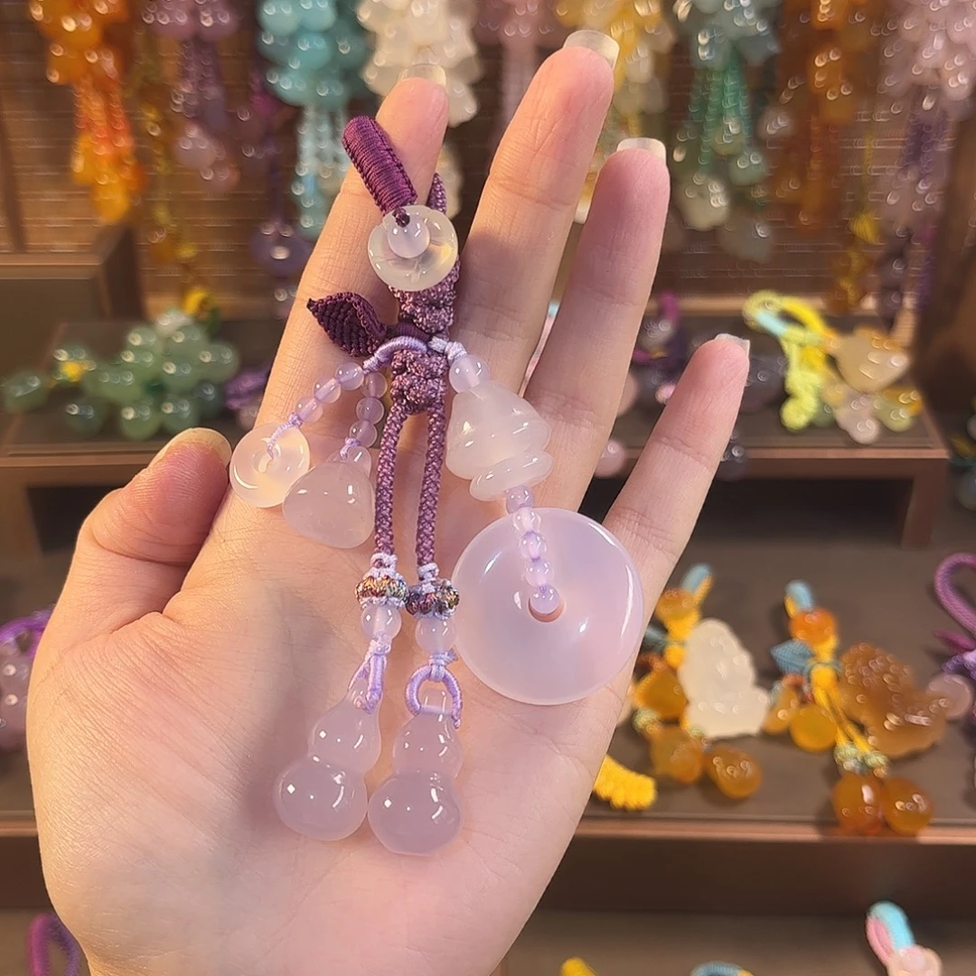 玛瑙/玉髓未镶嵌车挂