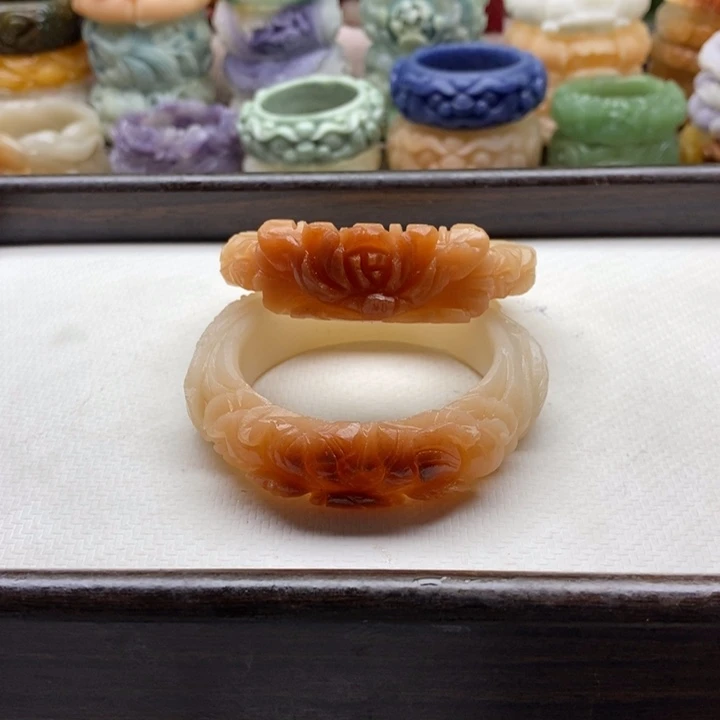 夢***影石英岩玉未镶嵌手镯