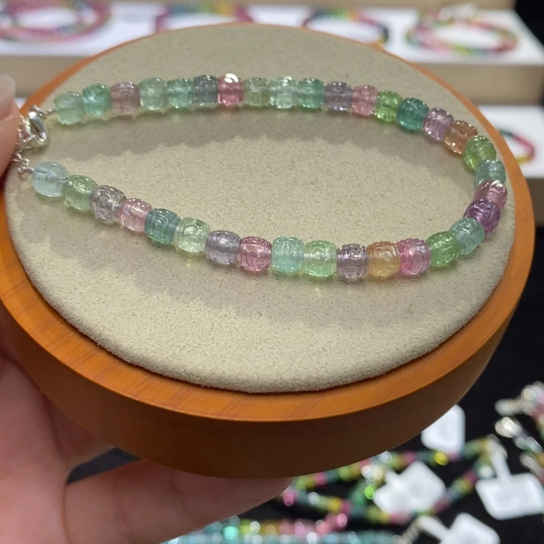 【闪购商品】碧玺手串未镶嵌伽***?两天看货期