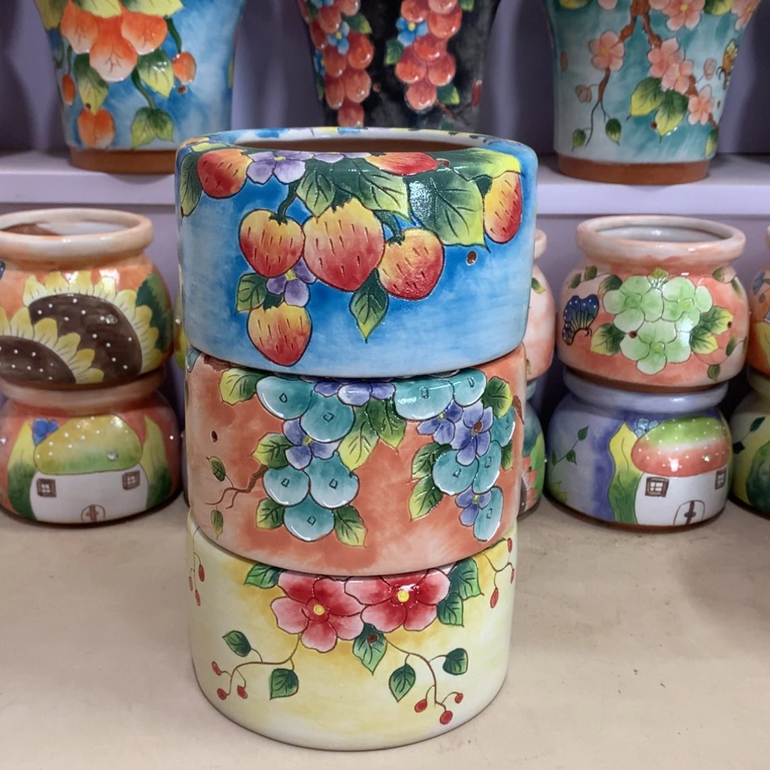 福利正品红陶花盆