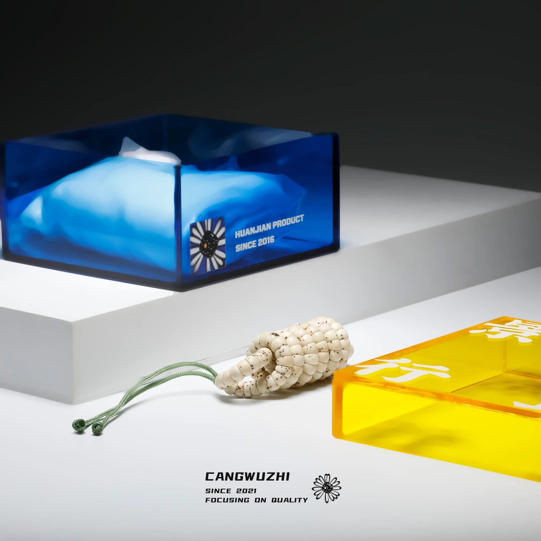 【藏物志】欢见赛级大肠手串尺寸5.8 微玉化