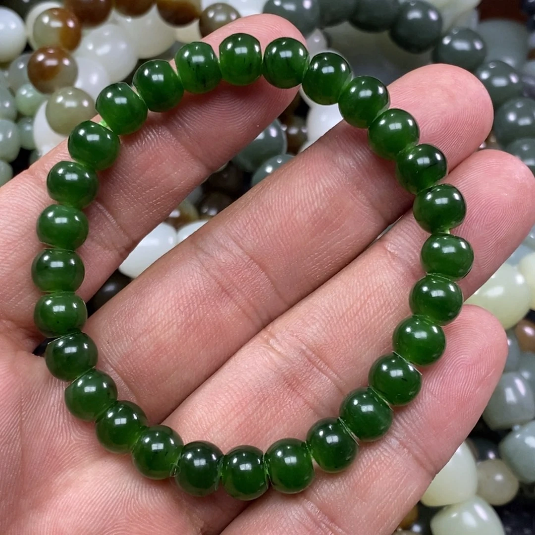 和田玉手链未镶嵌