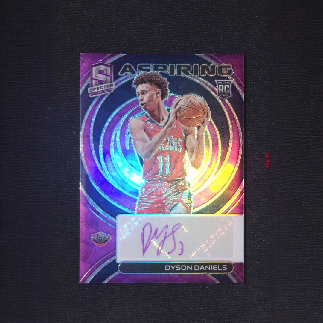 【直播开价】丹尼尔斯 新秀 签字 帕尼尼NBA手提国宝签名球星卡