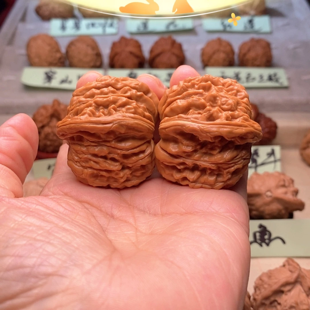 粉****把件文玩核桃楼子全品