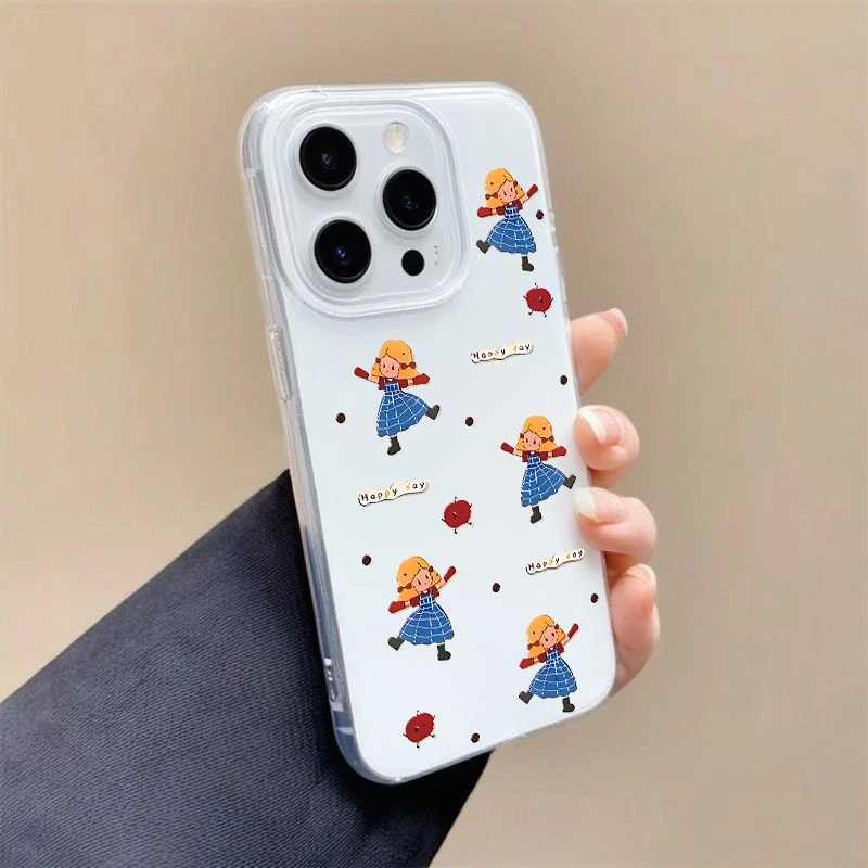 公主跳舞IMD手机壳适用苹果华为vivo小米oppo女款iphone16/15