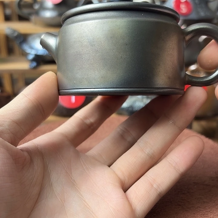 壶庄诚柴烧坭兴陶壶150（