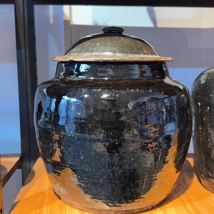 琉璃手工艺品?****久泡菜坛子