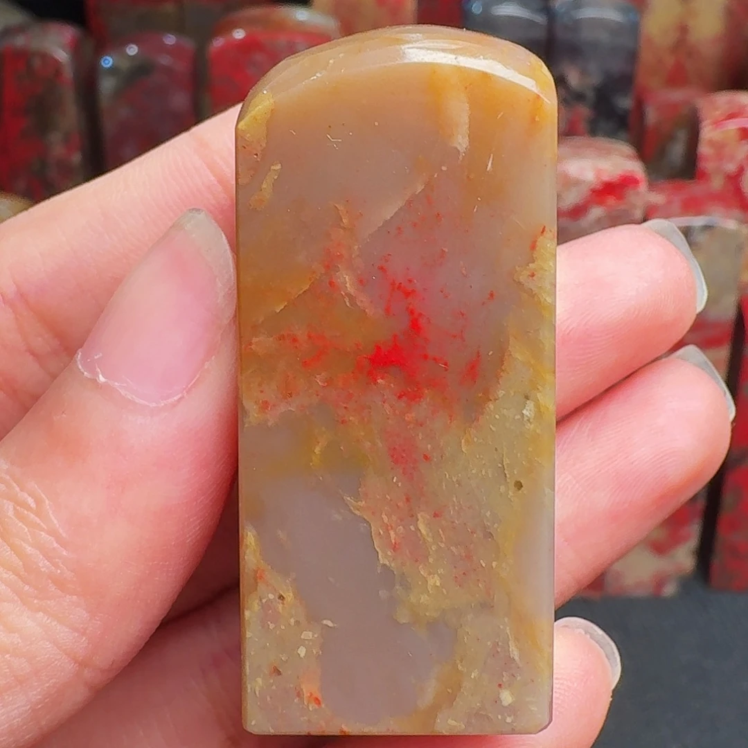 昌化石印石精品昌化鸡血石