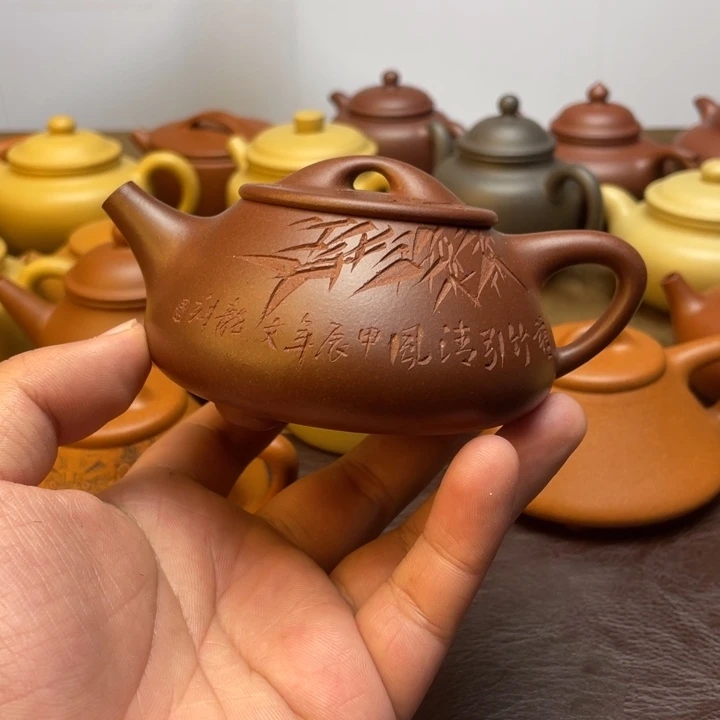 辉***哥茶壶紫砂半手满瓢