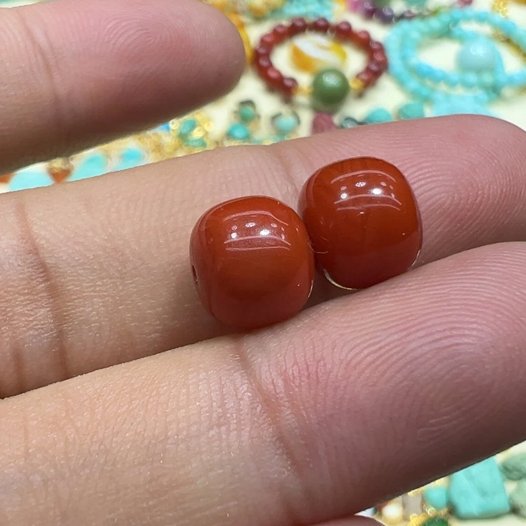 颈饰未镶嵌南红玛瑙