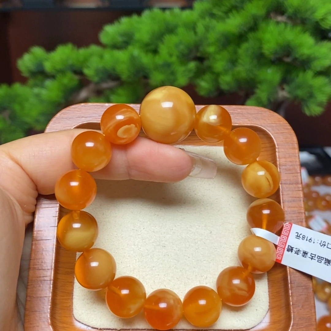 【闪购商品】未镶嵌蜜蜡手链手串