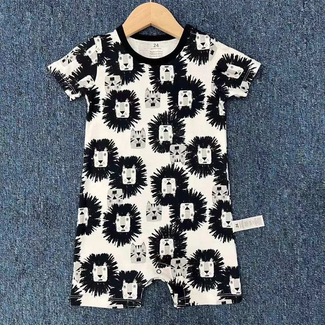 【扣号备注编码】短袖短爬 短袖短裤连体衣a类百百棉