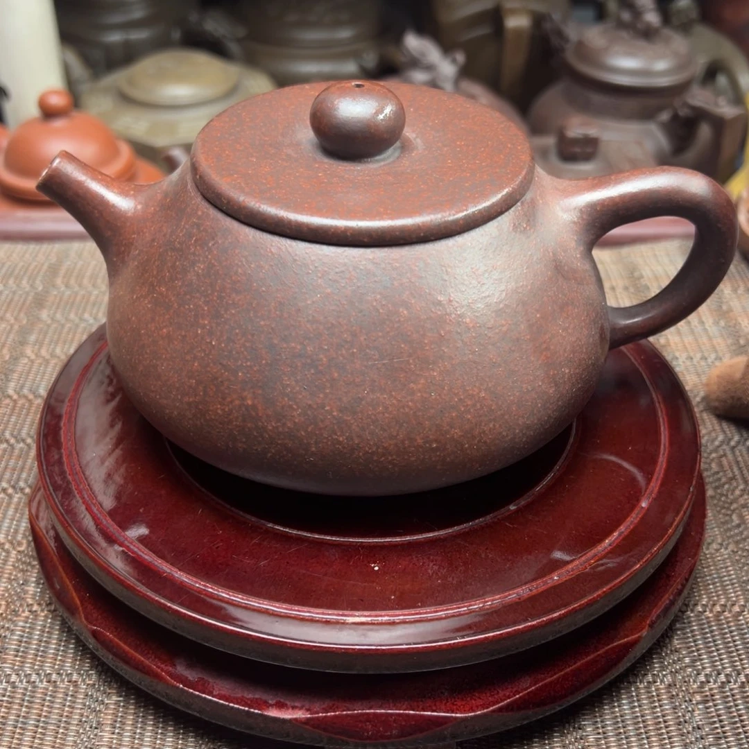 紫砂茶壶宜兴原矿紫砂壶500毫升容量