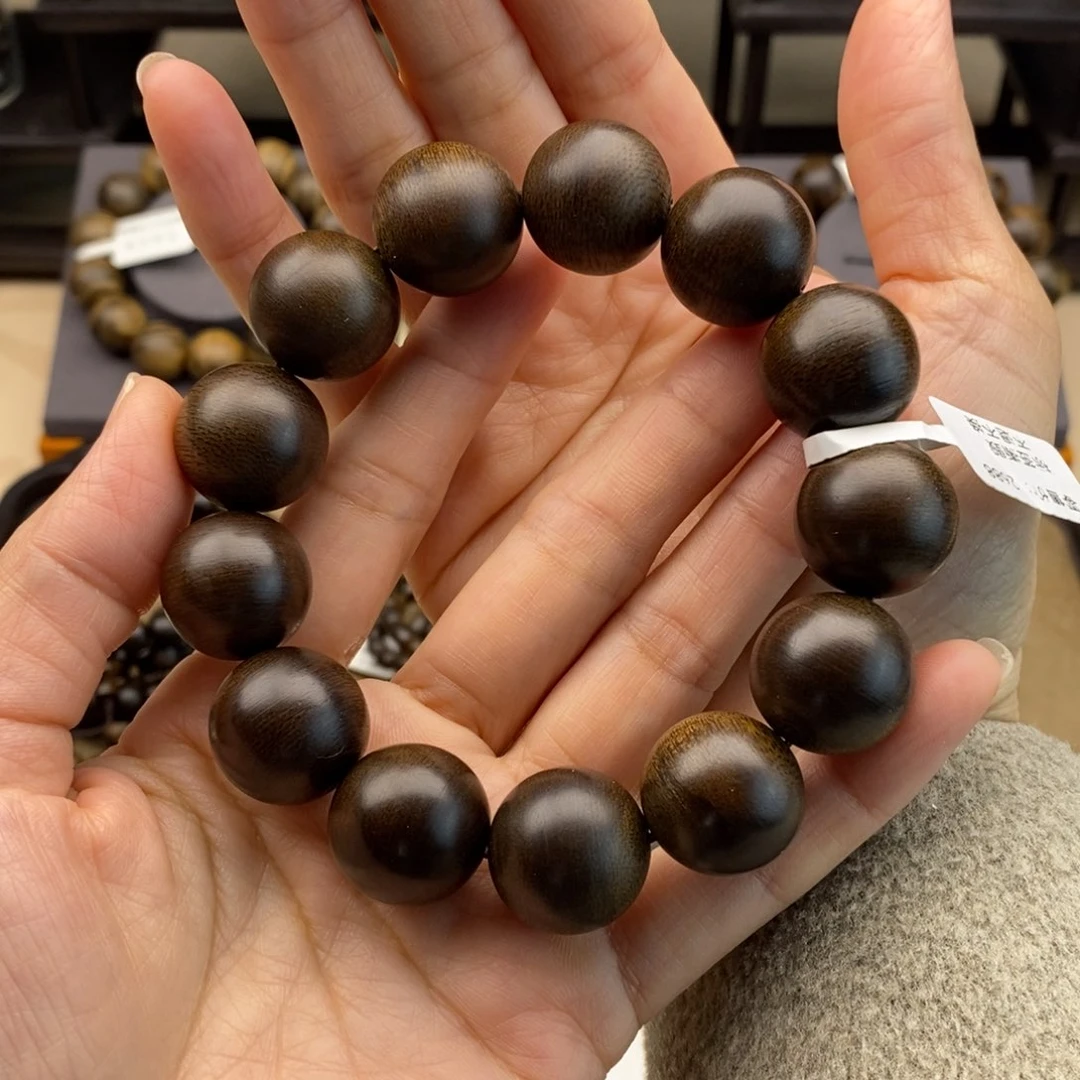 沉香手串俊*越南芽庄白棋1.8