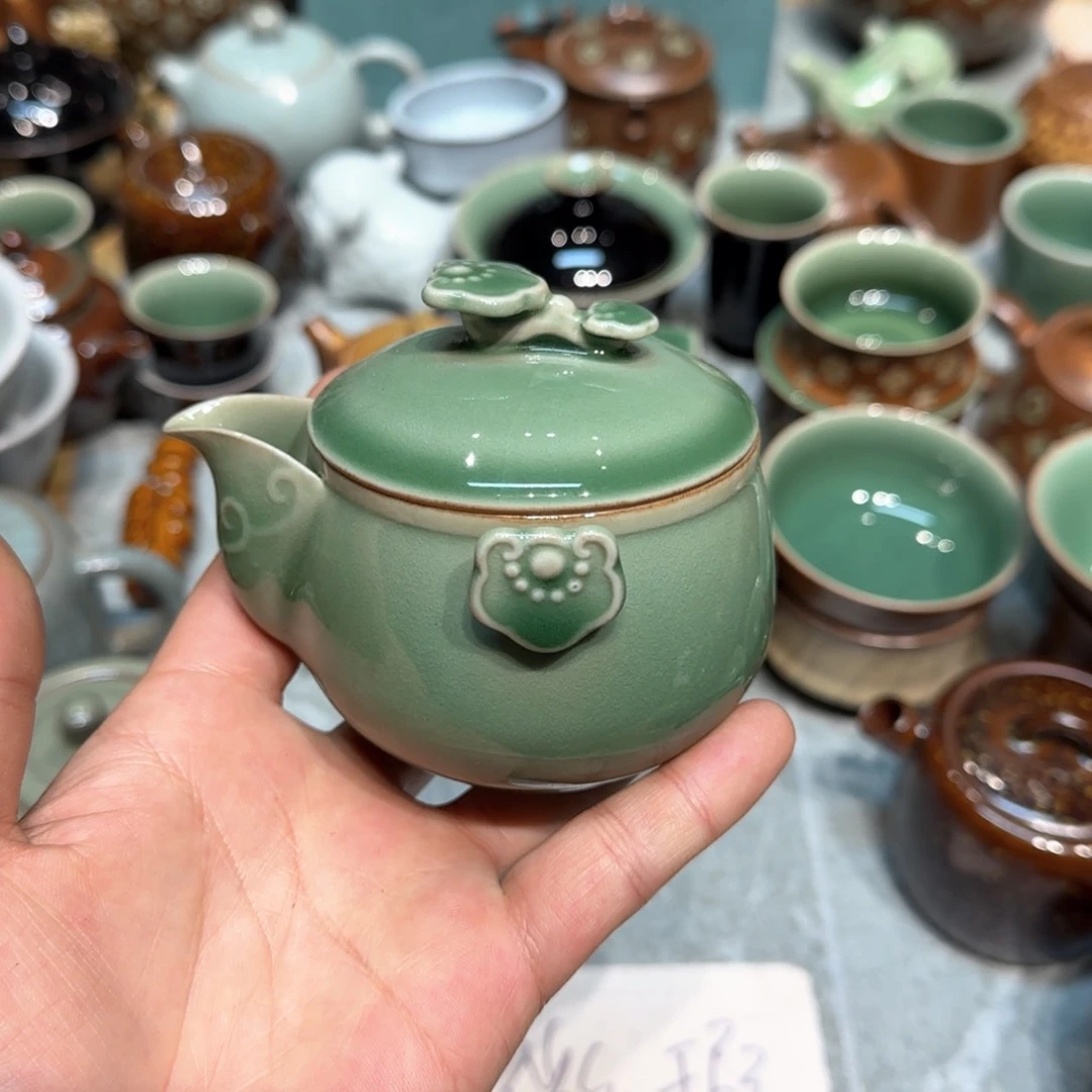 小金茶具青瓷茶器