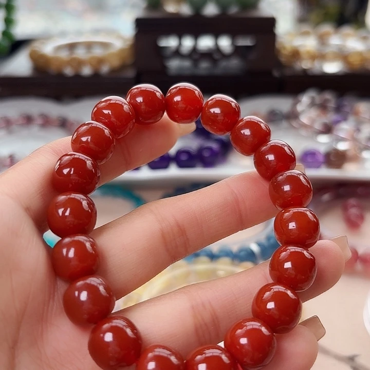 玛瑙手链未镶嵌石来运好珠宝首饰