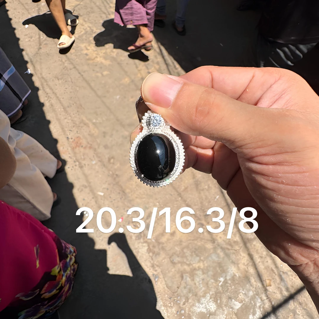 0925(小哪吒在源头)冰种翡翠墨翠吊坠饱满干净肉细杠味荧光足
