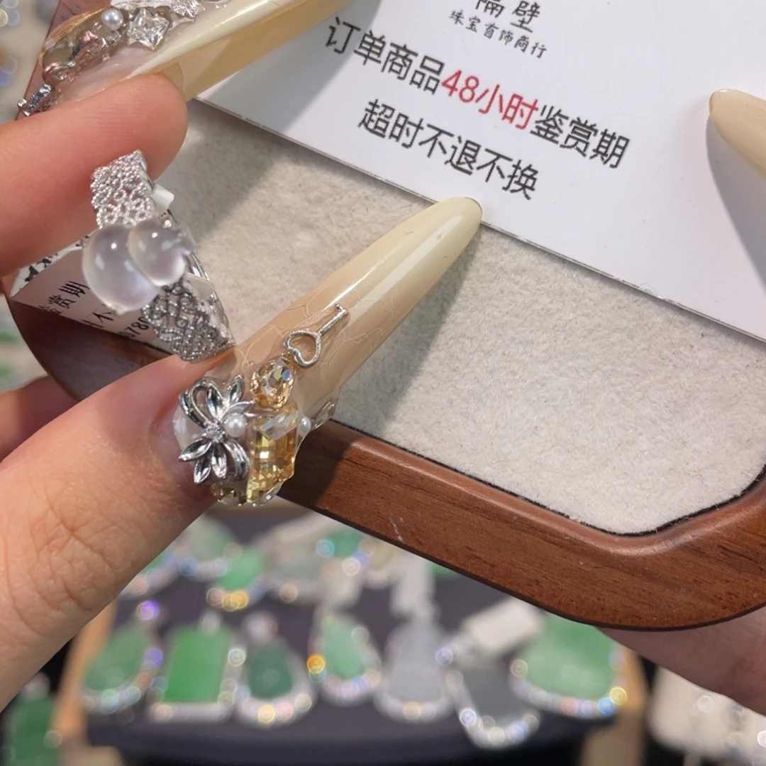 9***h翡翠银S925镶嵌戒指