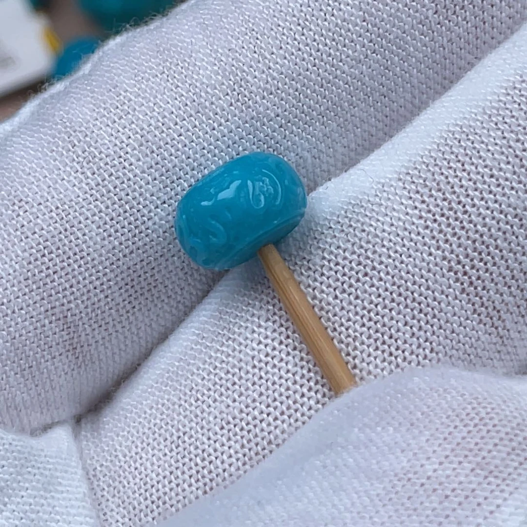 绿松石未镶嵌颈饰9.2✖️6mm