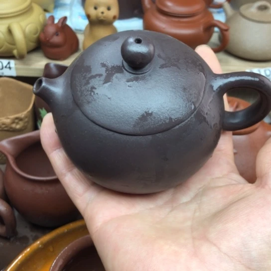 茶壶紫砂天青泥西施200豪升左右