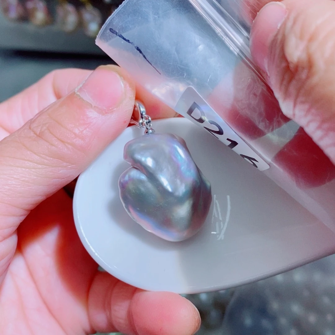 银S925镶嵌其他淡水珍珠